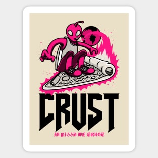 In Pizza We Crust (Light) Sticker